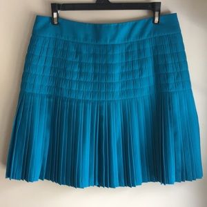 Gorgeous blue pleated skirt